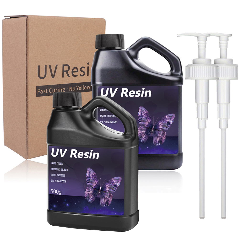 Uv Resin Clear Hard - Żywica UV - Zestaw Żywicy UV