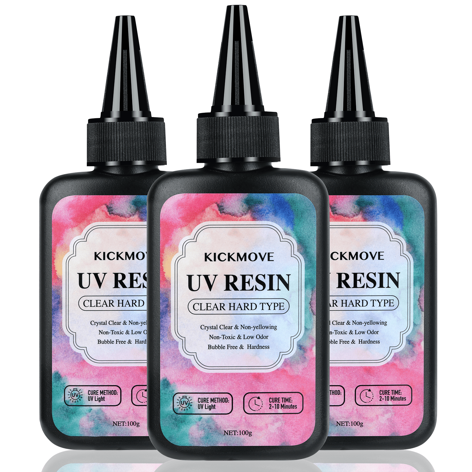 Resin Art Acrylic - 300g Żywica UV przezroczysta, twarda, ulepszona,