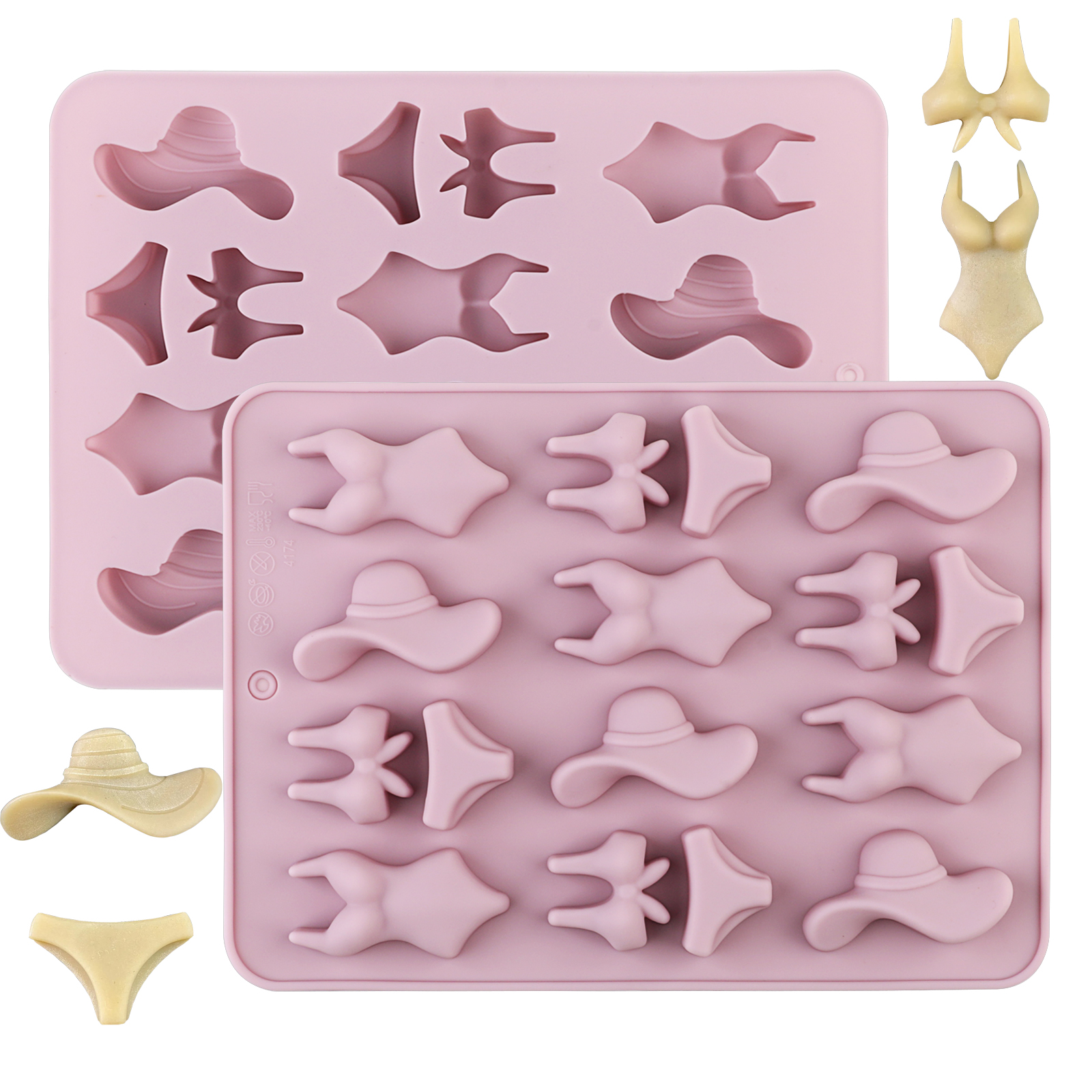 Resin Art Craft - Forma silikonowa na bikini plażowe o
