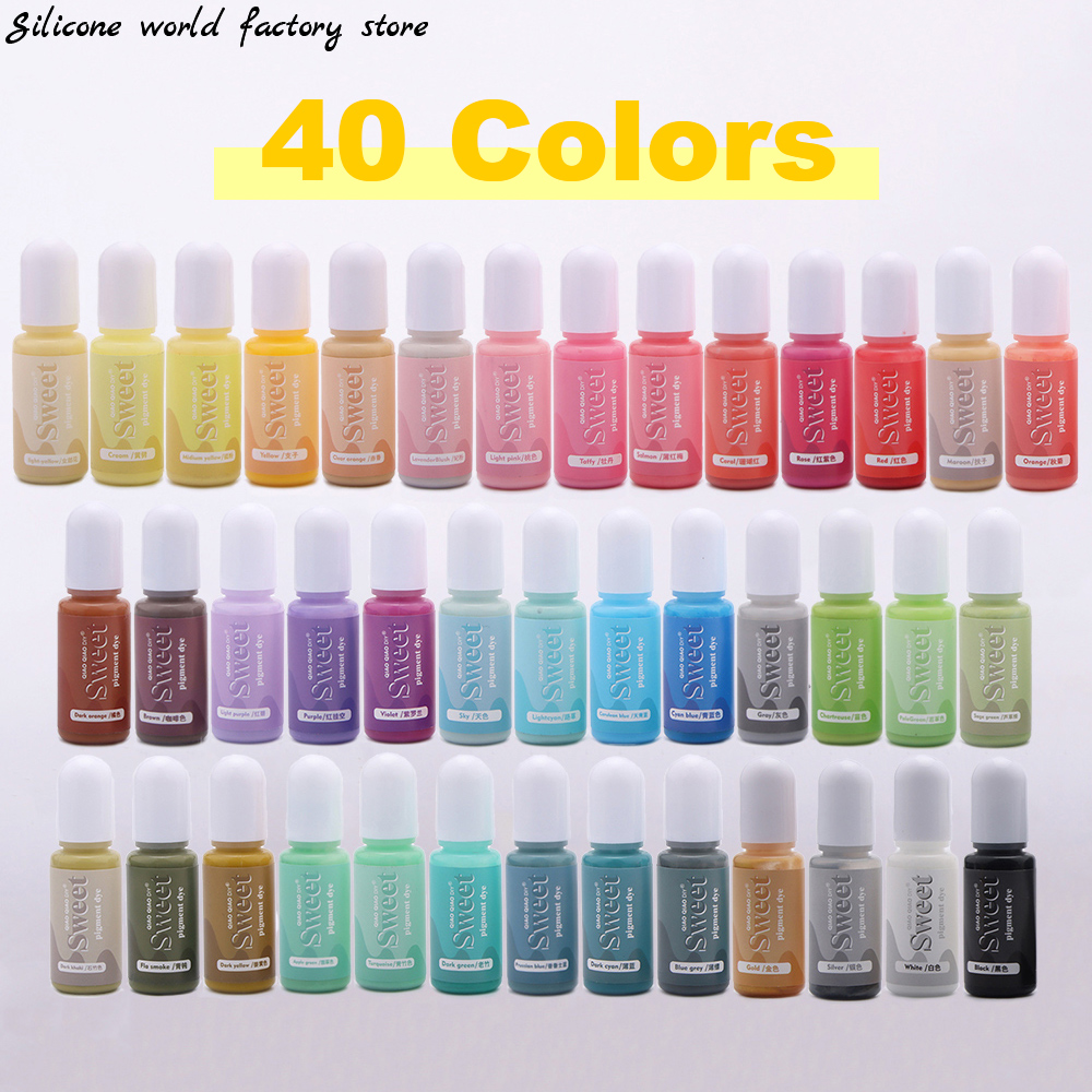Resin Pigment Alcohol Ink - Silikonowy Świat 10ML Pigment do żywicy