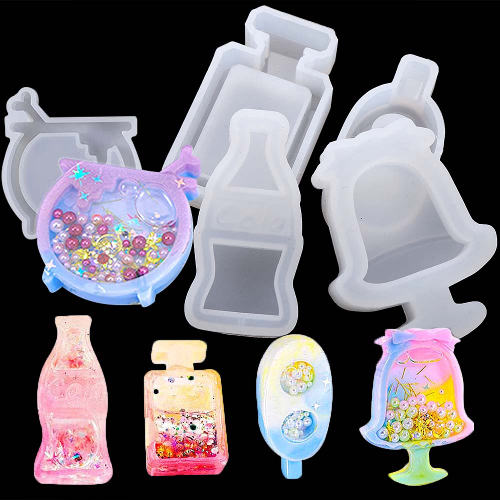 Resin Art Acrylic - 10-stylowe formy odlewnicze z żywicy Quicksand