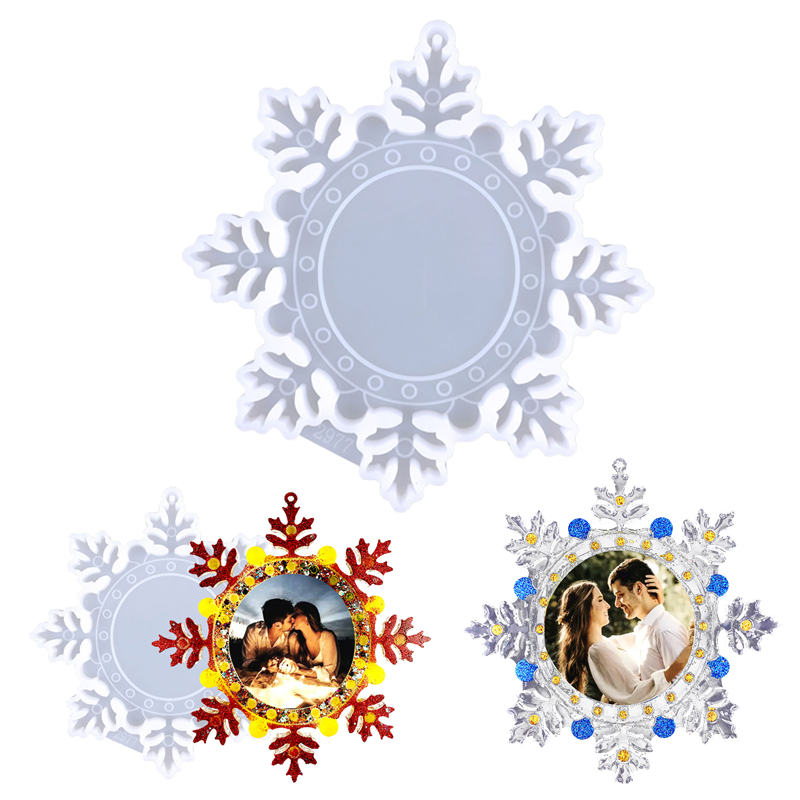 Resin Art Frame - Świąteczna ramka na zdjęcia Żywica epoksydowa