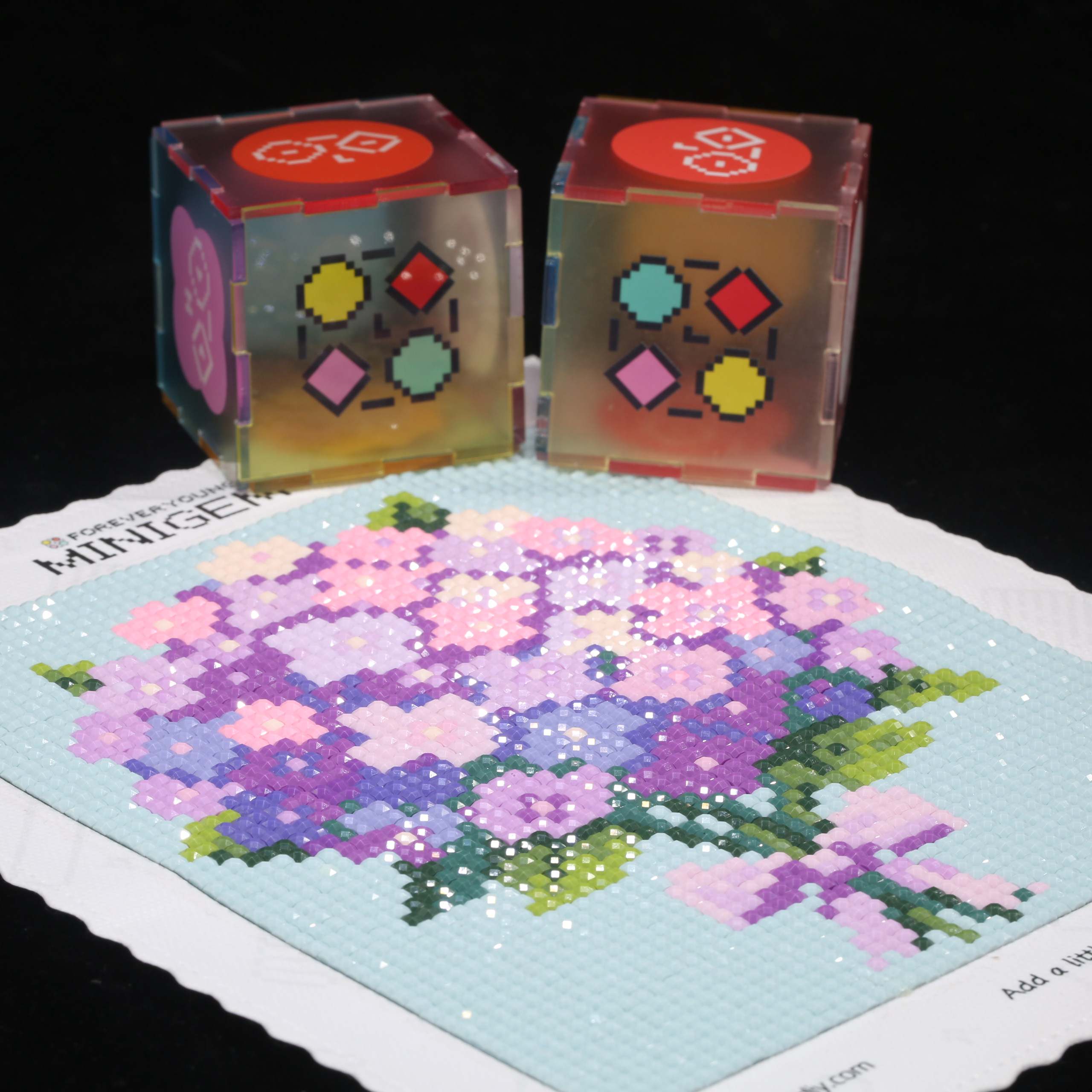 Resin Art Kit For Beginners - Minigem ® Zestaw do malowania diamentami