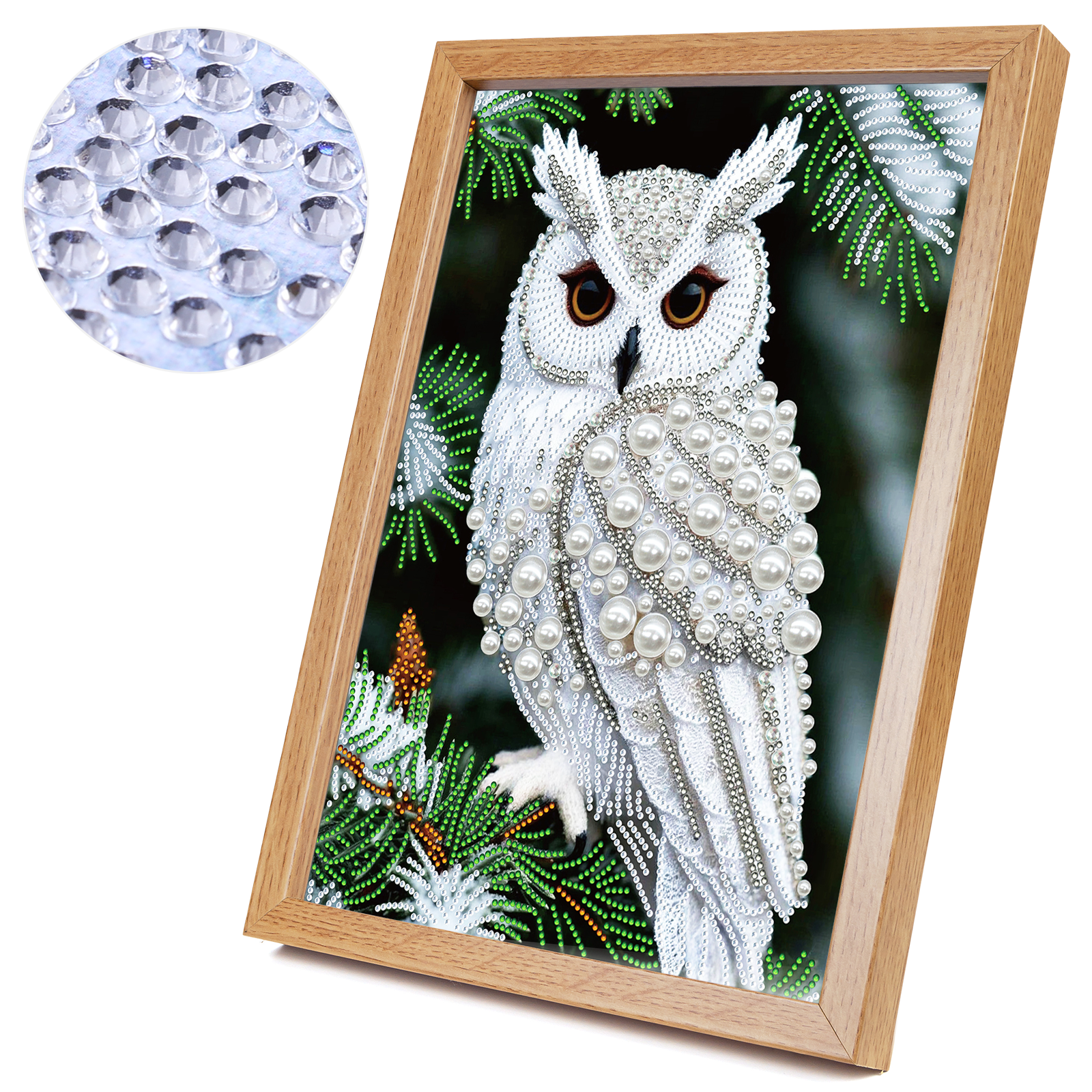 Resin Art Diy - Zestaw do malowania diamentami 5D DIY