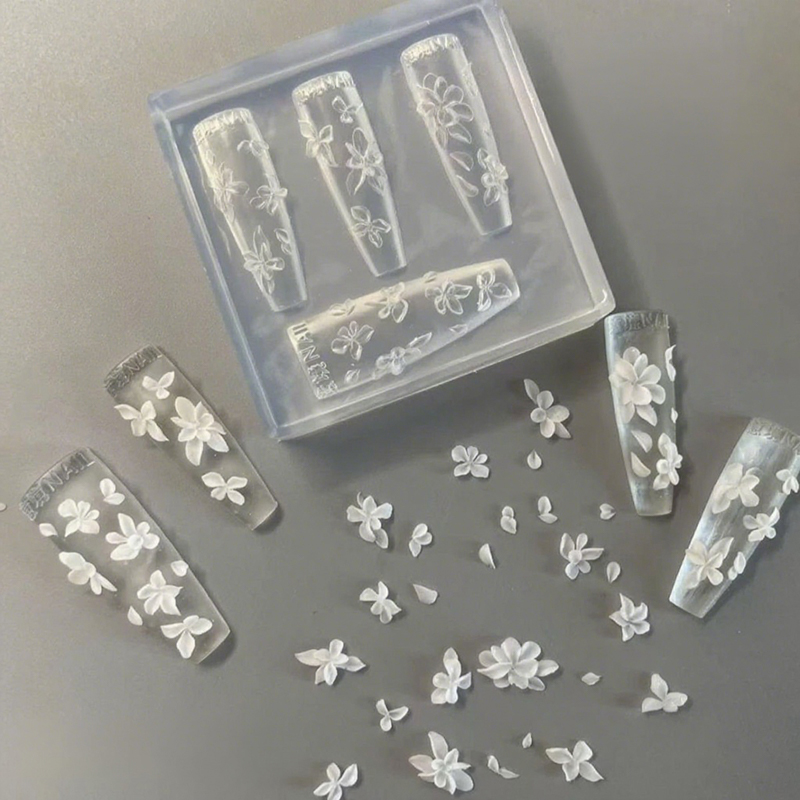Resin Art Zone - Z. Formy silikonowe 3D do paznokci