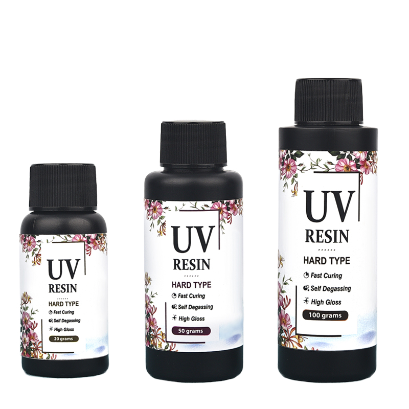 Uv Resin Clear Hard - 20g/50g/100g żywica kryształowa klej UV DIY