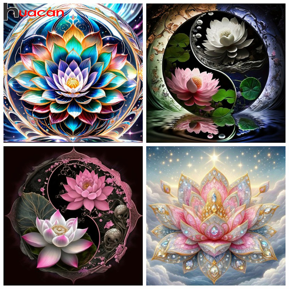 Resin Art Of Rose - Huacan diament zestaw malarski Tai Chi