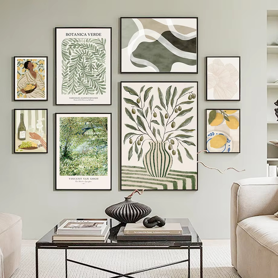 Resin Art Images - Skandynawski Minimalizm Bohemian Sztuka Ścienna Plakaty