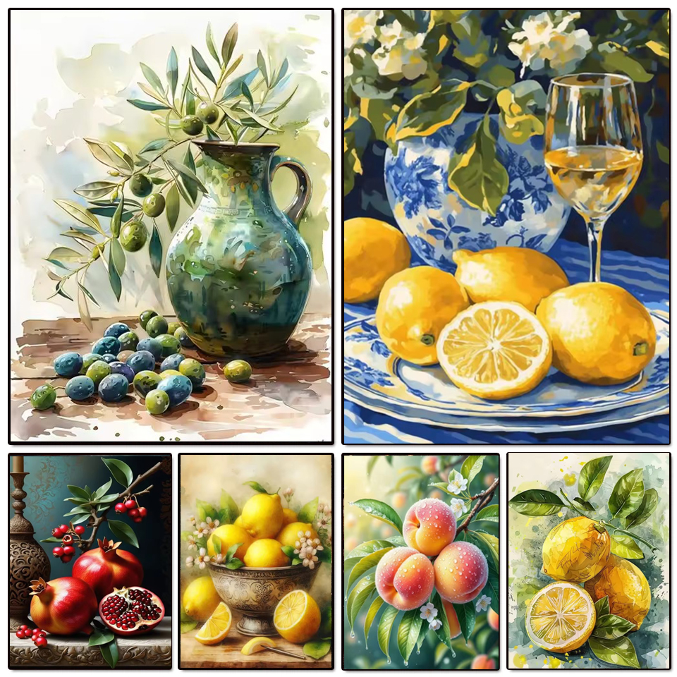 Resin Art Images - 5D DIY Diamentowe Malowanie Nowość Oliwka