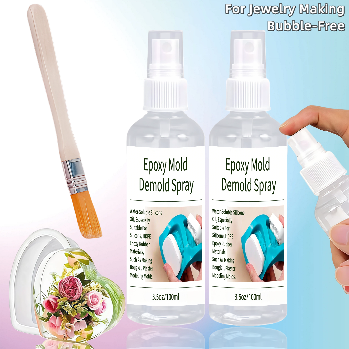 Release Spray Silicone - Spray do szybkiego utwardzania epoksydu w