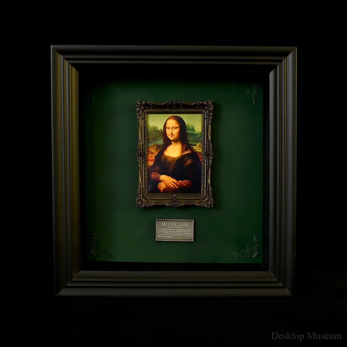 Resin Art Frame - Figurka dekoracyjna z żywicy na biurko