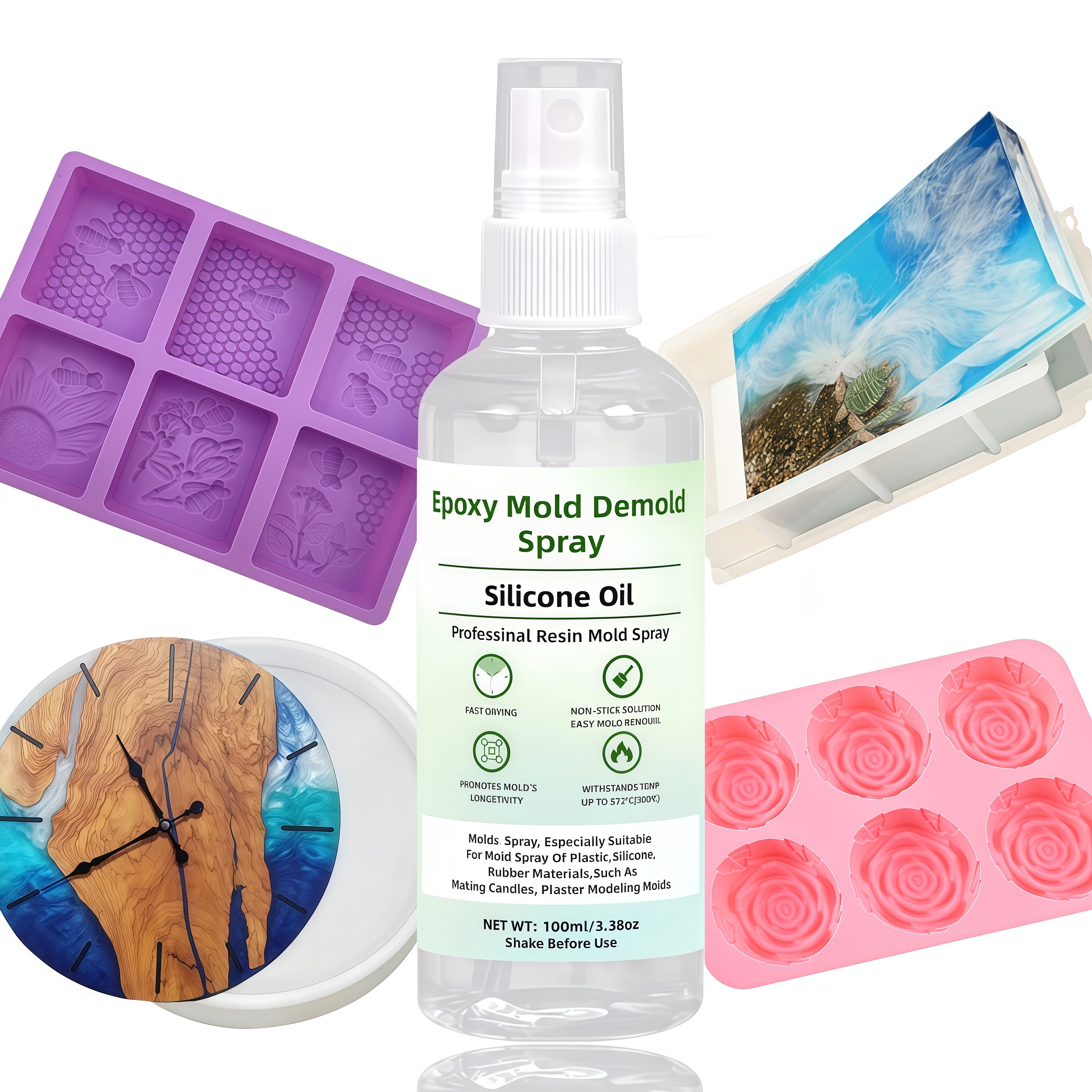 Release Spray Silicone - Spray do wyjmowania form z żywicy