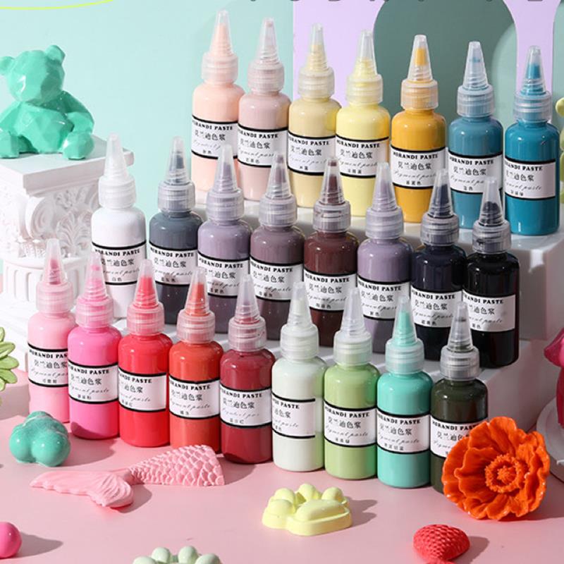 Resin Pigment Alcohol Ink - 22-kolorowa pasta barwnikowa Żywica epoksydowa Barwnik