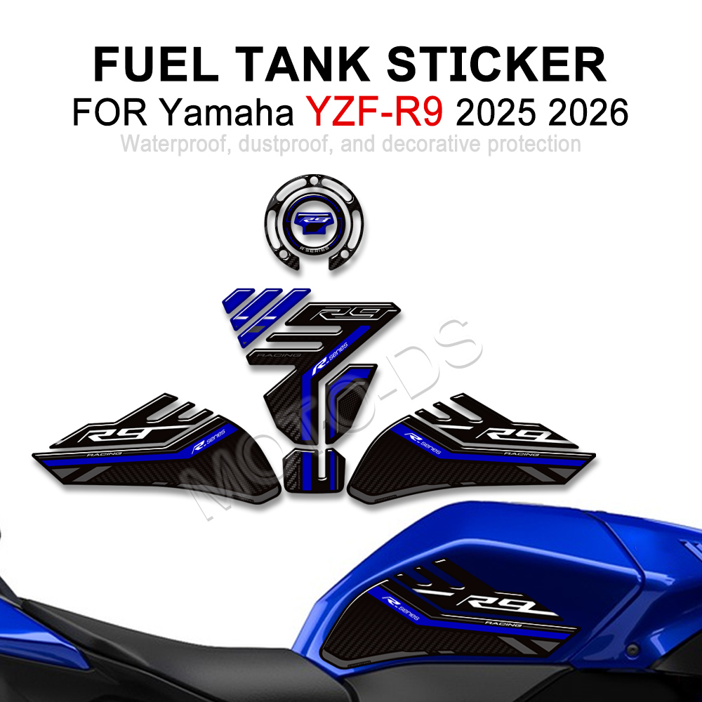 Resin Art Sticker - Naklejka na zbiornik paliwa motocykla YZFR9