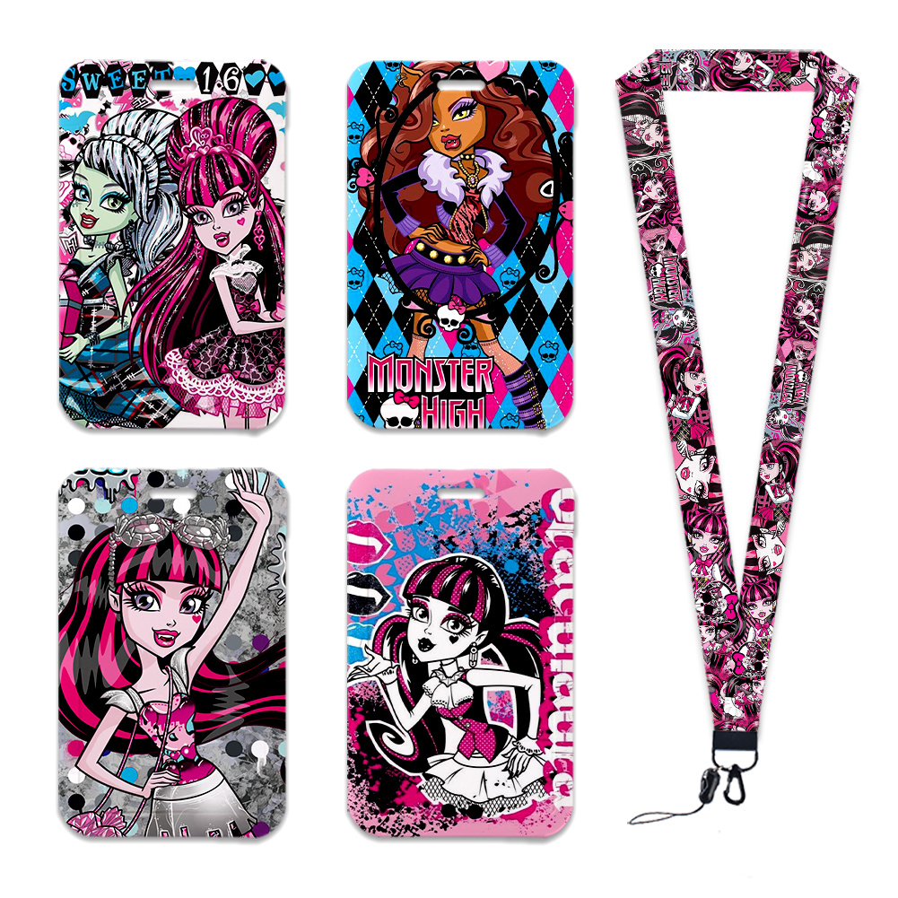 Resin Art Name - Etui na identyfikator z motywem kreskówkowym,