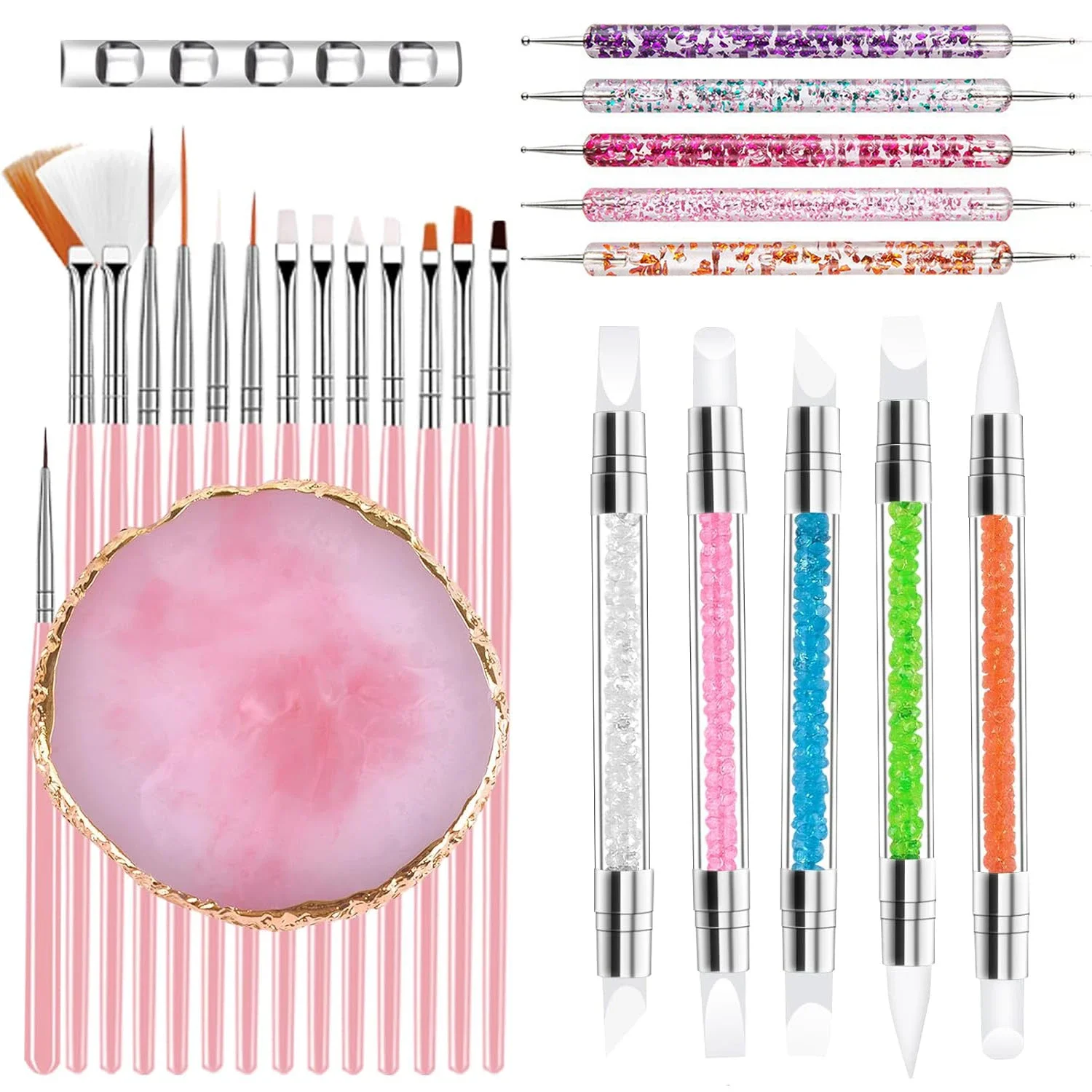 Resin Art Kit For Beginners - 🎨 Zestaw do samodzielnego zdobienia paznokci