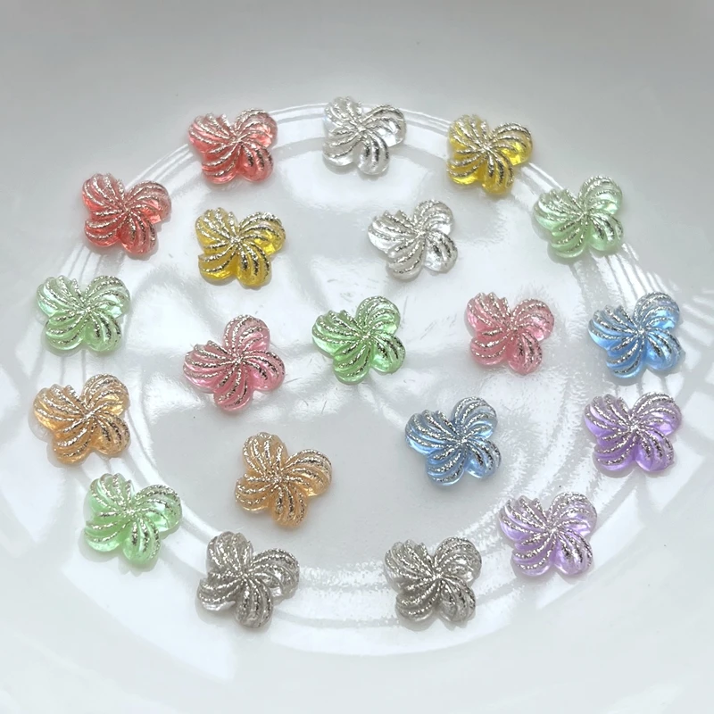 Resin Art Design For Wedding - 50 sztuk 10*8mm galaretki kolorowe luminescencyjne