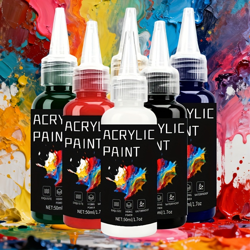 Zestaw farb akrylowych 6 kolor – Resin Art Acrylic recenzja i cena