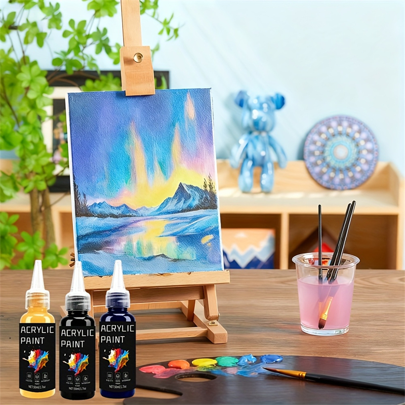 Zestaw farb akrylowych 6 kolor – Resin Art Acrylic recenzja i cena