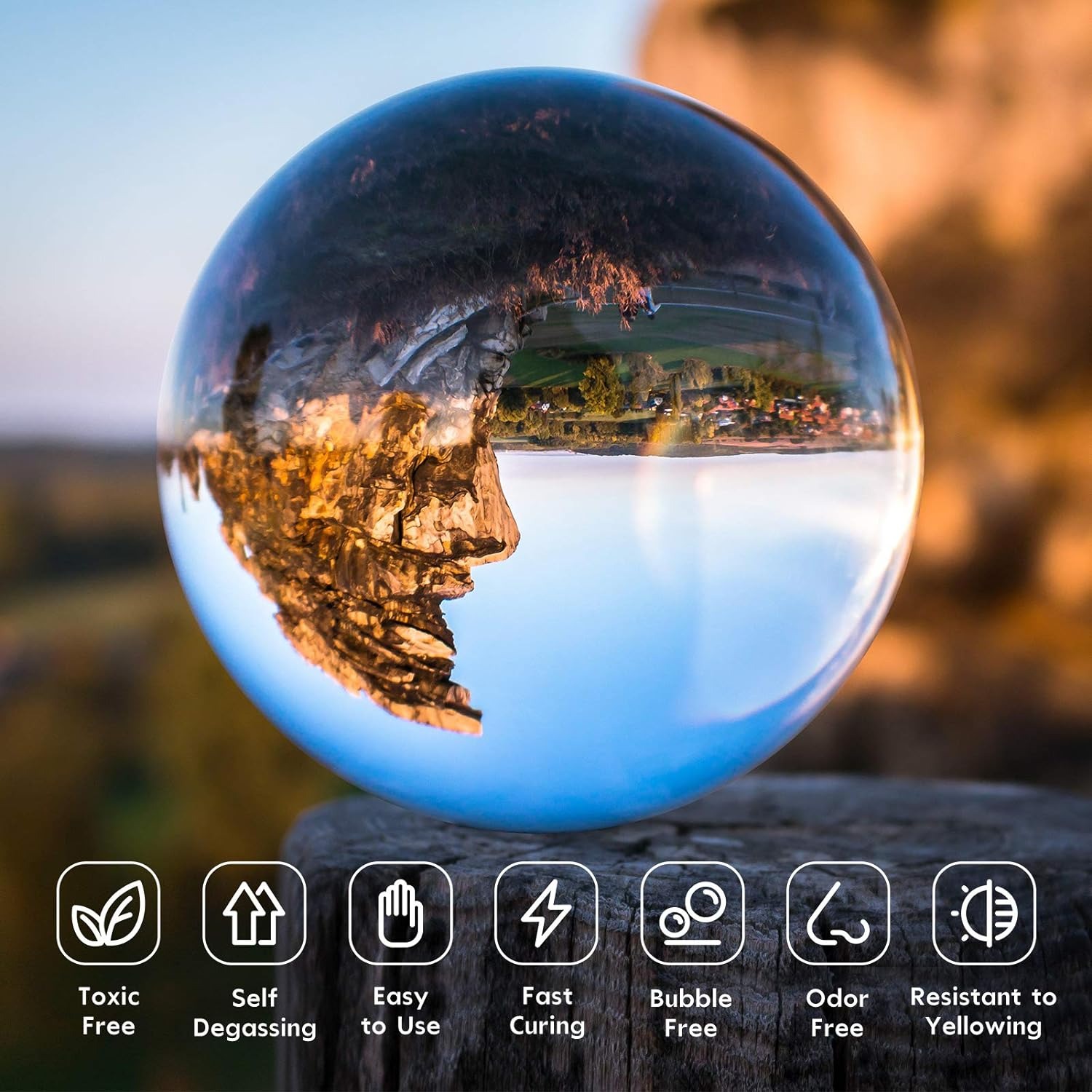 300g Żywica UV przezroczysta,  – Resin Art Acrylic recenzja i cena