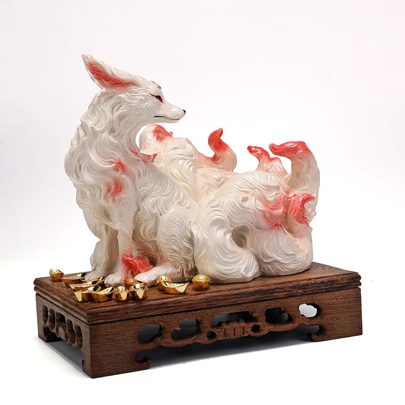 Ozdoby Lis z Dziewięcioma Ogon – Resin Art Gift For Anniversary recenzja i cena