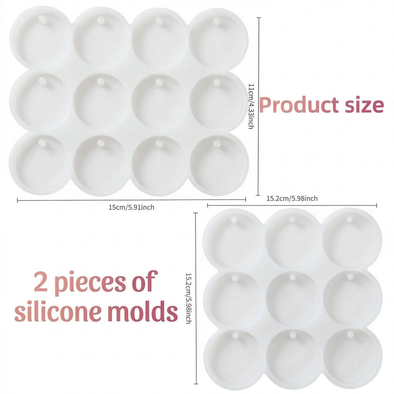 2 formy do breloczków z żywicy – Resin Art Kit For Beginners recenzja i cena