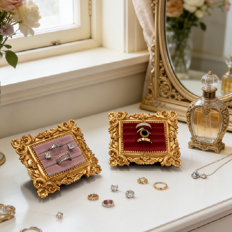 Stojak na pierścionki w stylu  – Resin Art Frame recenzja i cena