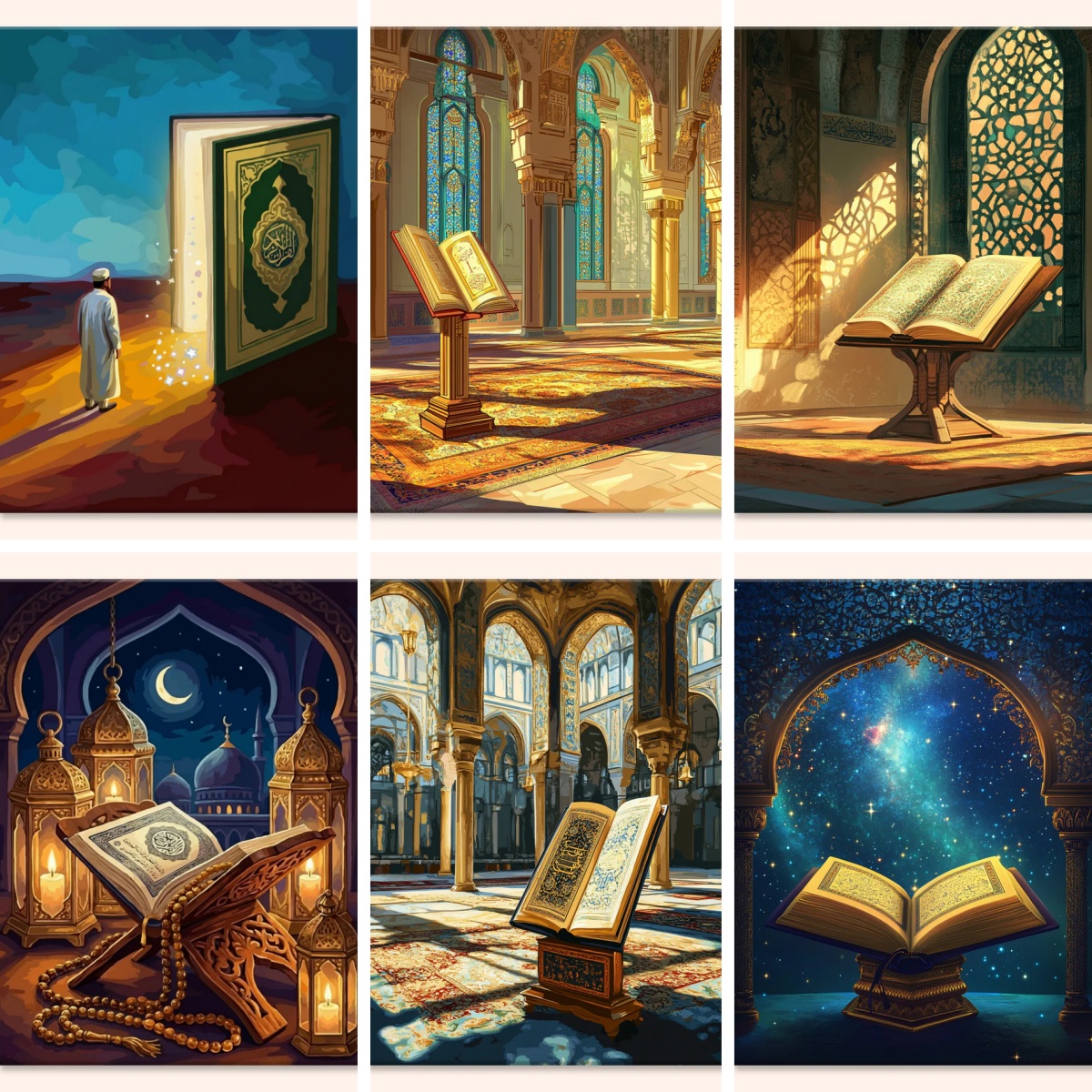 1 szt. Bezramowy Zestaw do Mal – Resin Art Quran recenzja i cena