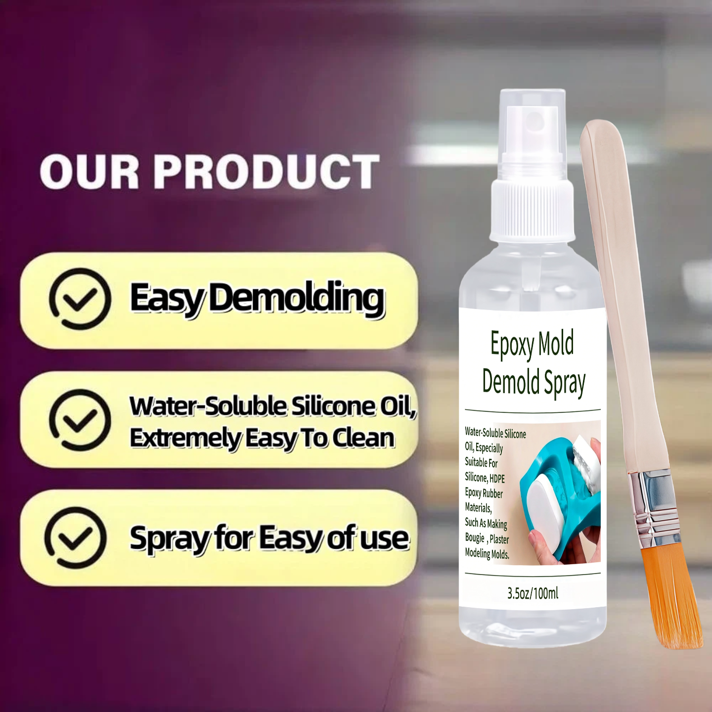 Spray do wyjmowania form z żyw – Release Spray Silicone recenzja i cena