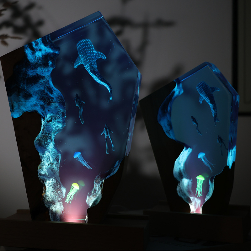 Żywiczna Ozdoba na Biurko: Wie – Resin Art Gift For Anniversary recenzja i cena