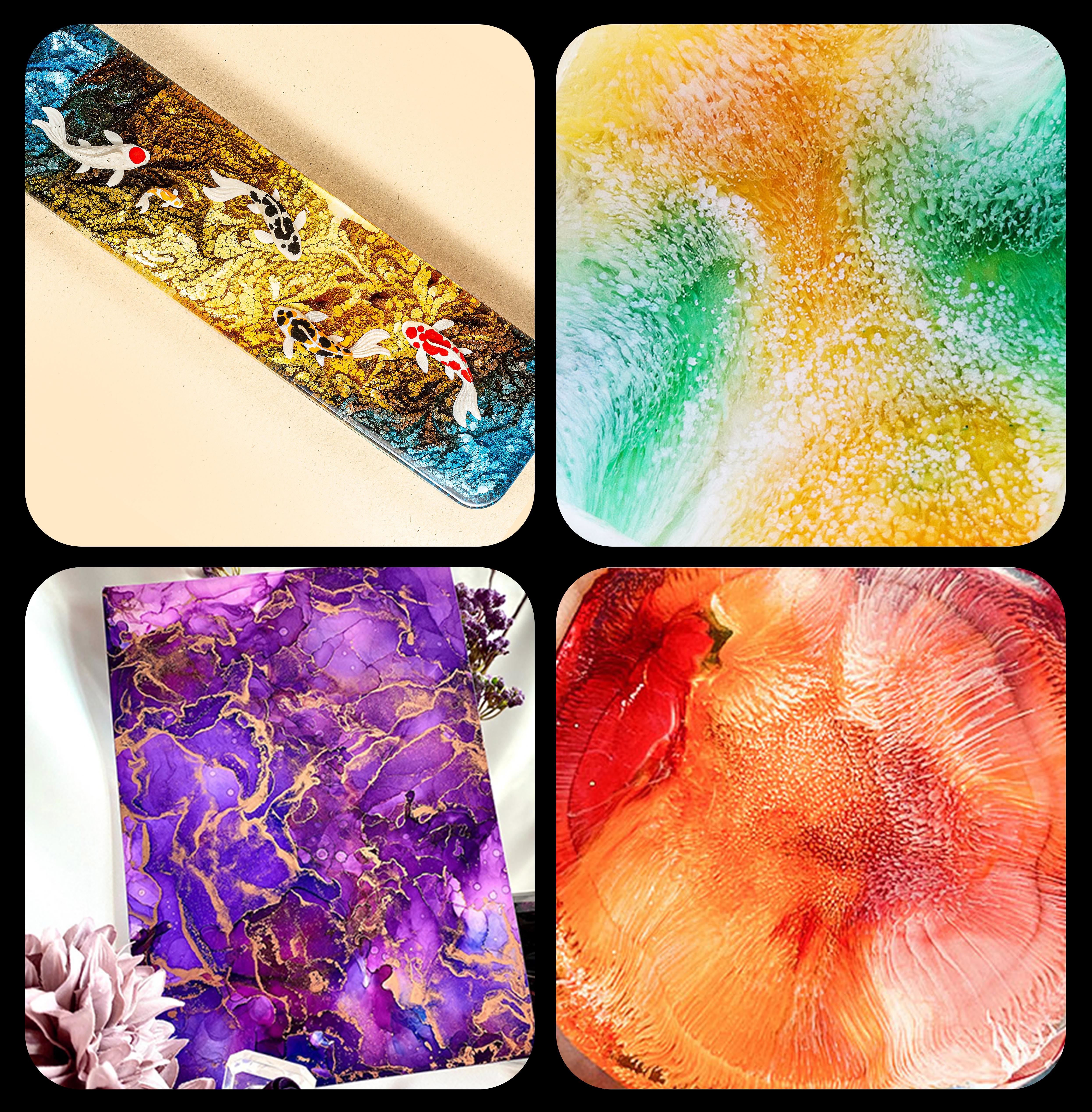 10ml Atrament alkoholowy Art Ż – Resin Pigment Alcohol Ink recenzja i cena