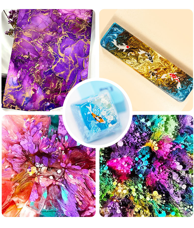 10ml Atrament alkoholowy Art Ż – Resin Pigment Alcohol Ink recenzja i cena