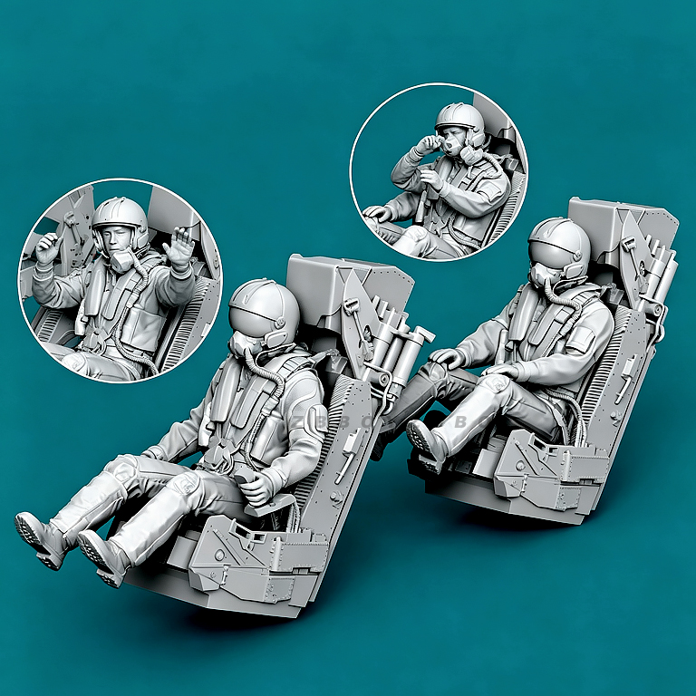 1/48 Dwóch żołnierzy - zestawy – Resin Art Kit For Beginners recenzja i cena