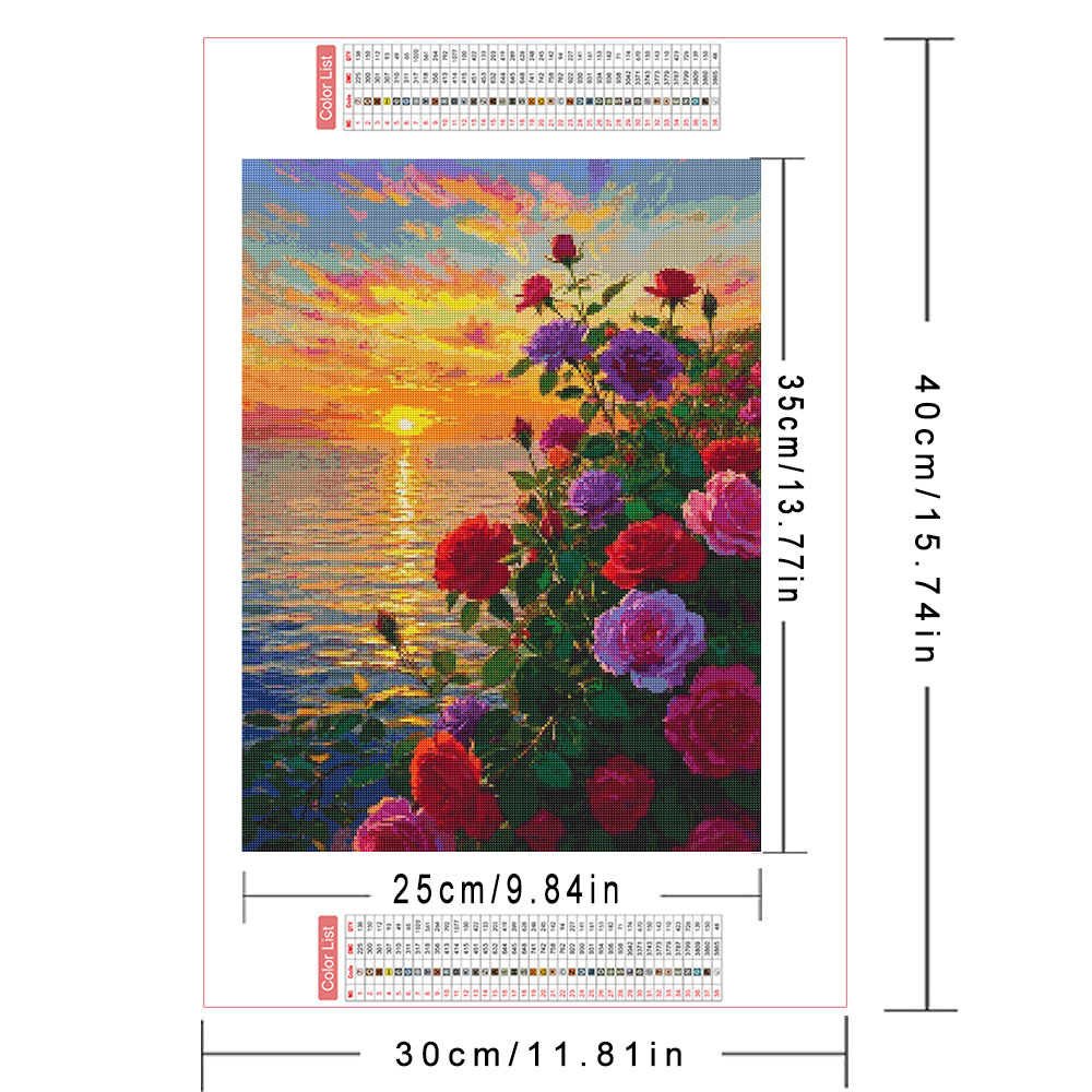 AZQSD Obrazki diamentowe z mot – Resin Art Of Rose recenzja i cena