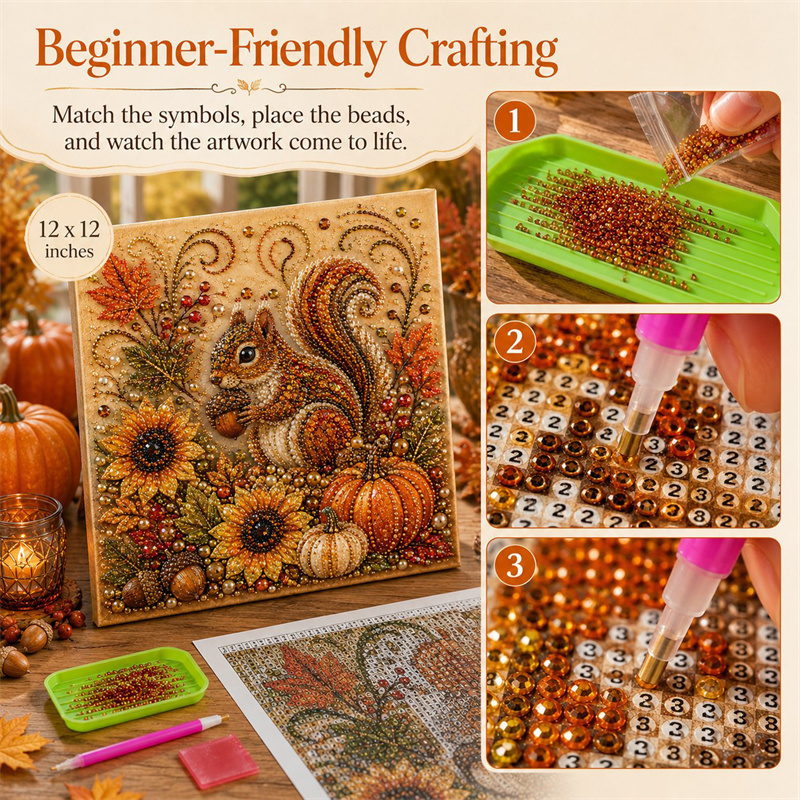 Jesienny Zestaw do Malowania D – Resin Art Kit For Beginners recenzja i cena