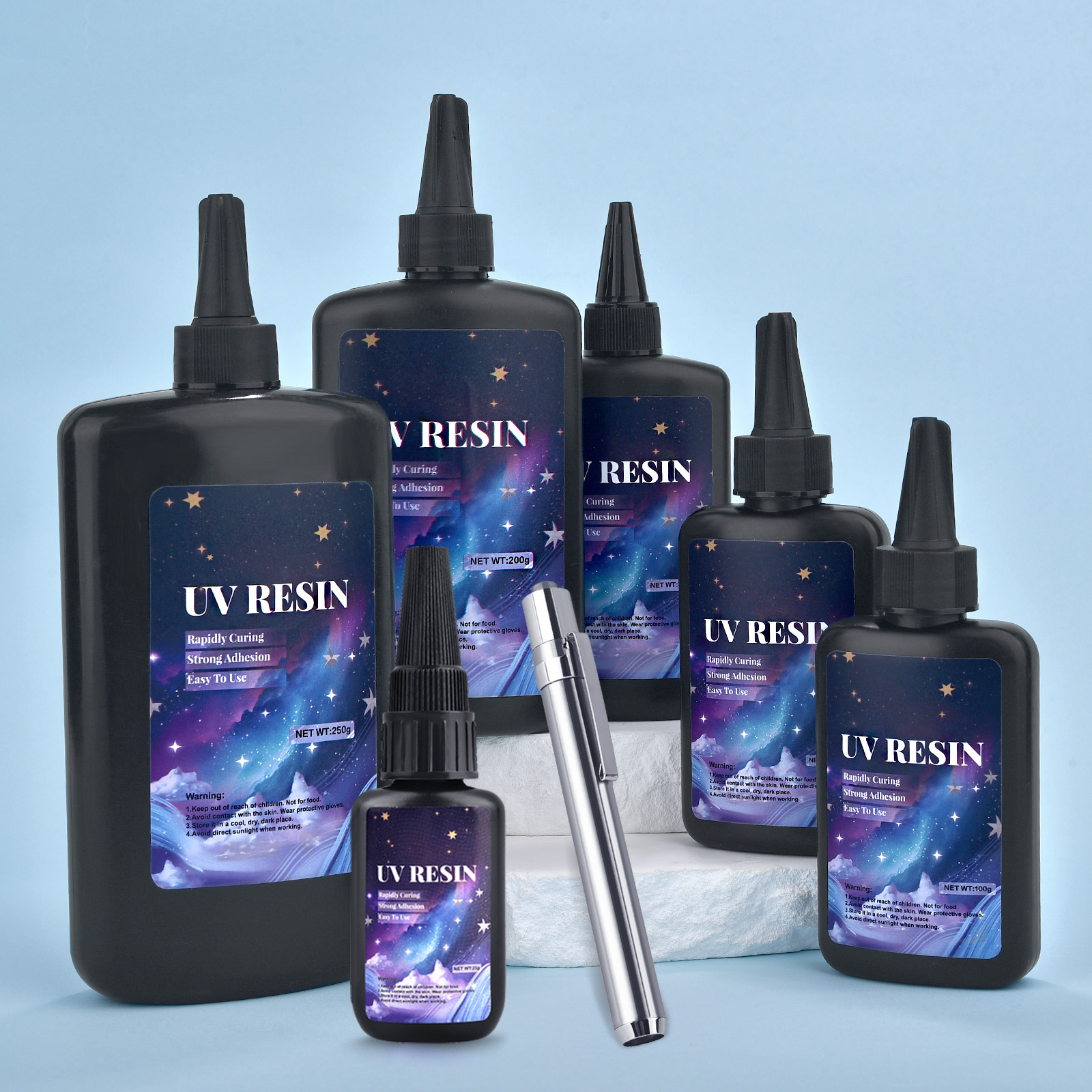 25/50/100/120/200/250g UV Fix  – Uv Resin Clear Hard recenzja i cena