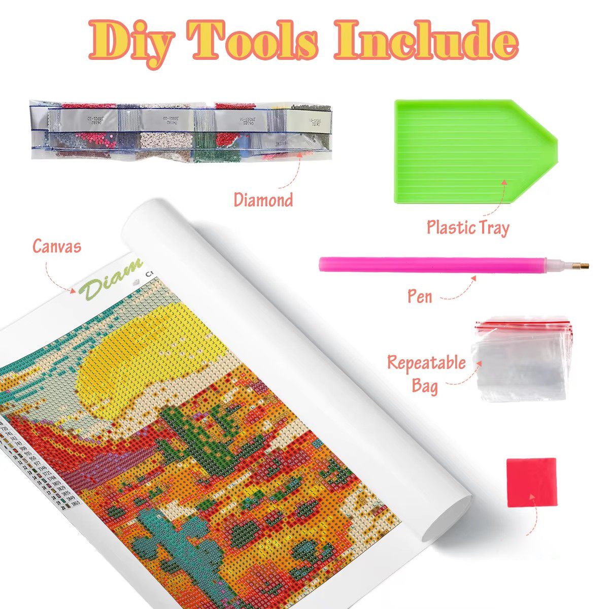 GATYZTORY Róża 5D Diamentowe M – Resin Art Kit For Beginners recenzja i cena