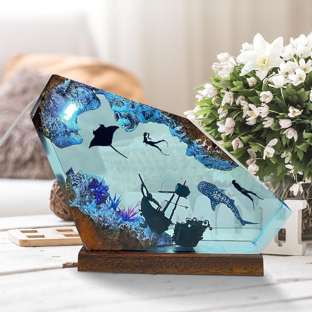 Żywica morska, drewno, sztuka, – Resin Art Design For Wedding recenzja i cena