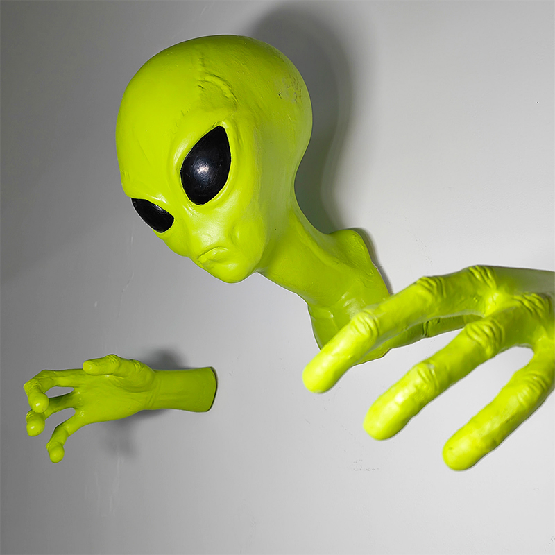 Ozdoba ścienna UFO z motywem k – Resin Art Zone recenzja i cena