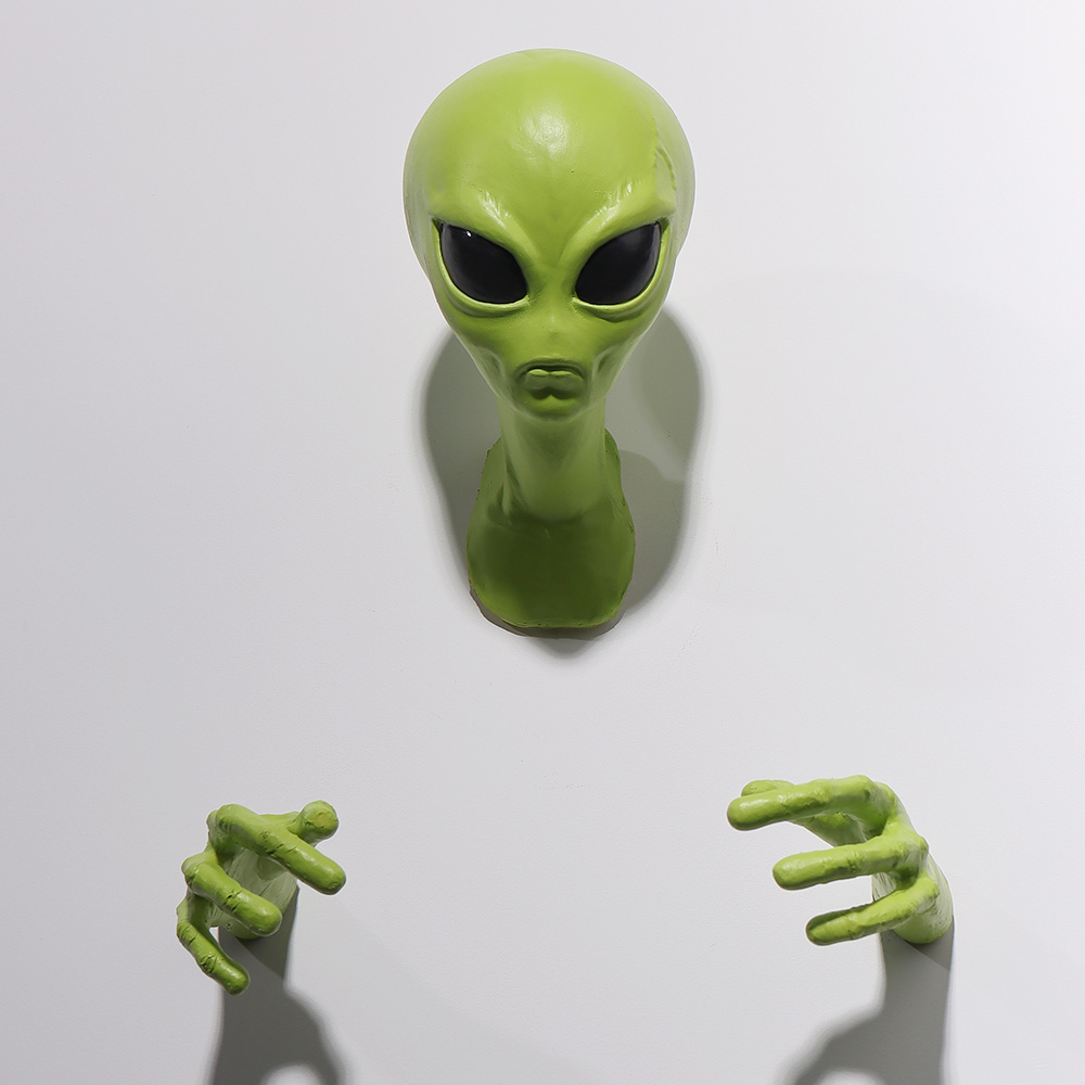 Ozdoba ścienna UFO z motywem k – Resin Art Zone recenzja i cena