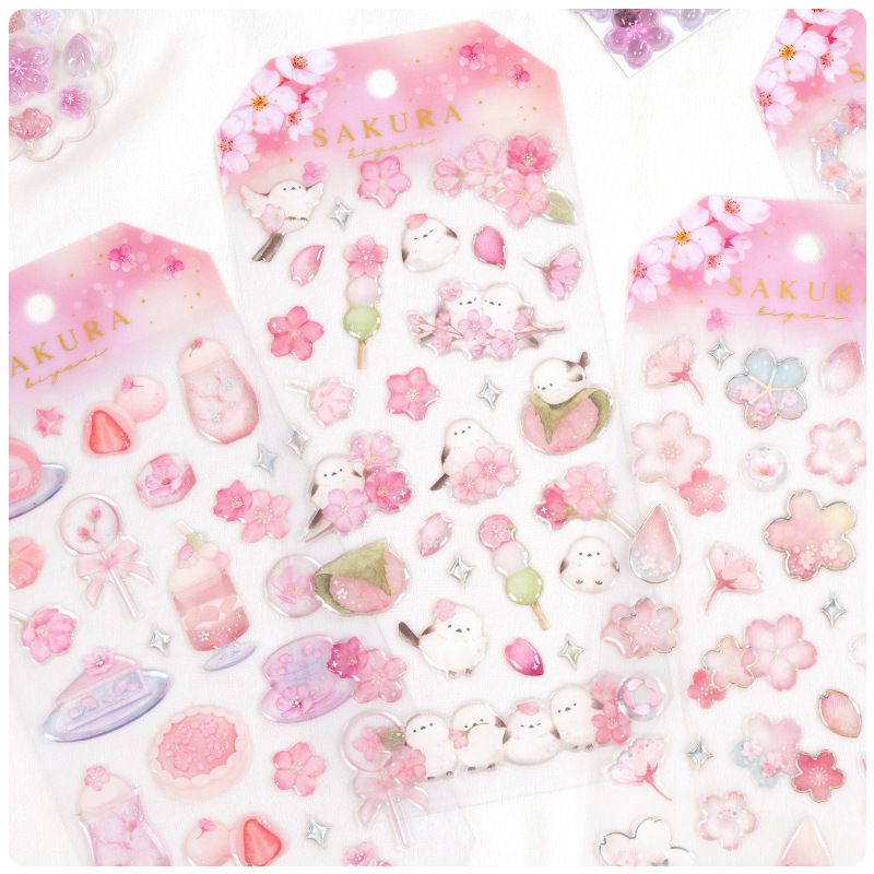 Japoński styl Sakura Crystal 3 – Resin Art Sticker recenzja i cena