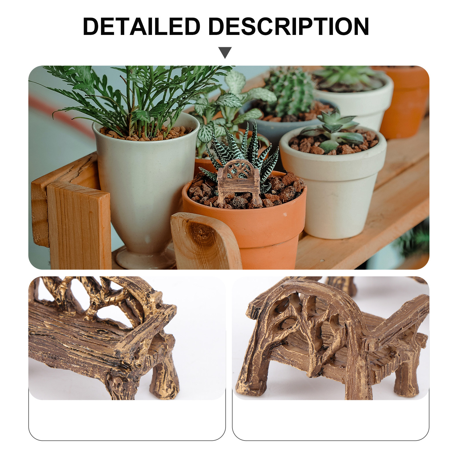 4 szt. Miniaturowe krzesła z ż – Resin Art Diy recenzja i cena