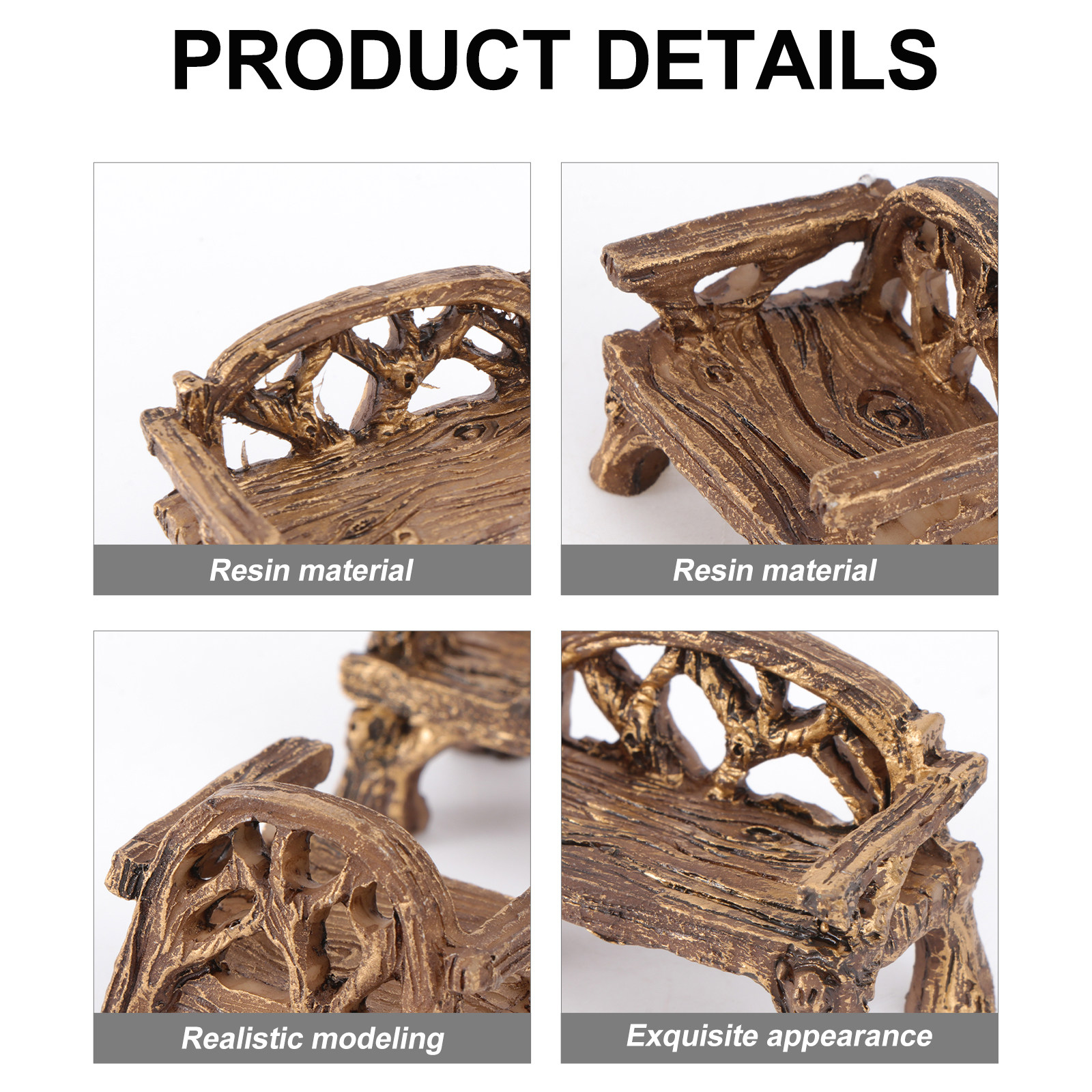 4 szt. Miniaturowe krzesła z ż – Resin Art Diy recenzja i cena