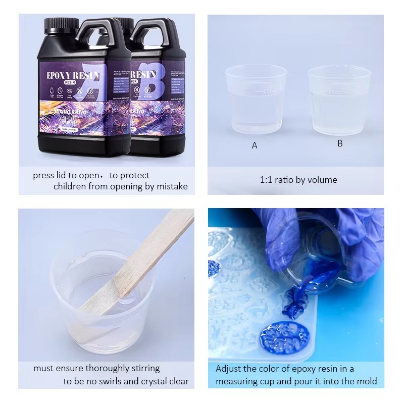 Zestaw żywicy epoksydowej Easy – Resin Art Kit For Beginners recenzja i cena
