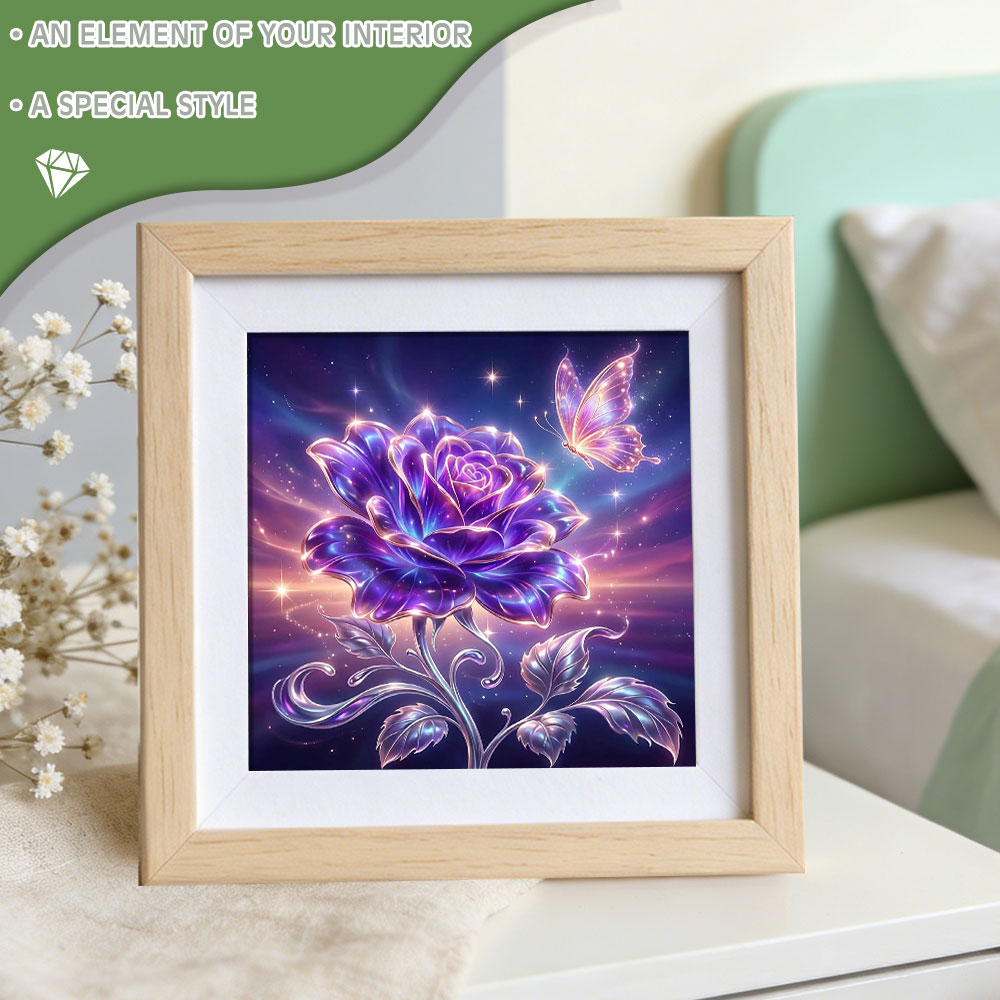 Huacan Pełny Kwadratowy/Okrągł – Resin Art Of Rose recenzja i cena