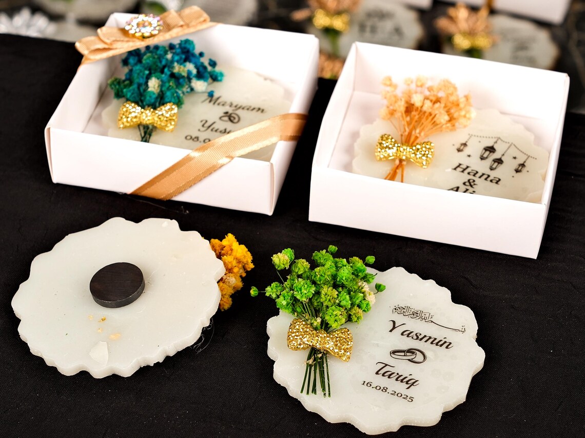 Spersonalizowany magnes na wes – Resin Art Design For Wedding recenzja i cena