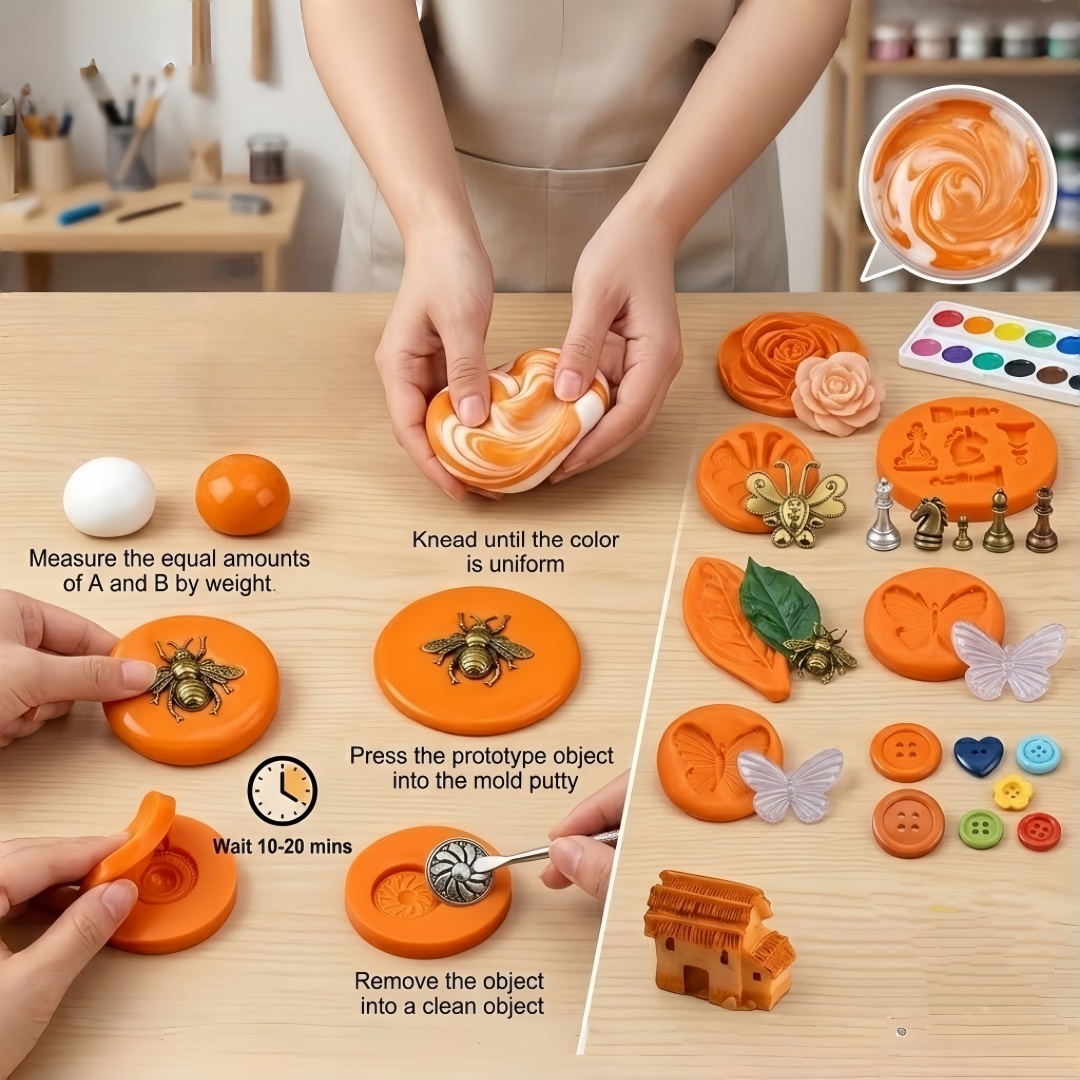 Silikonowy zestaw do majsterko – Resin Art Diy recenzja i cena
