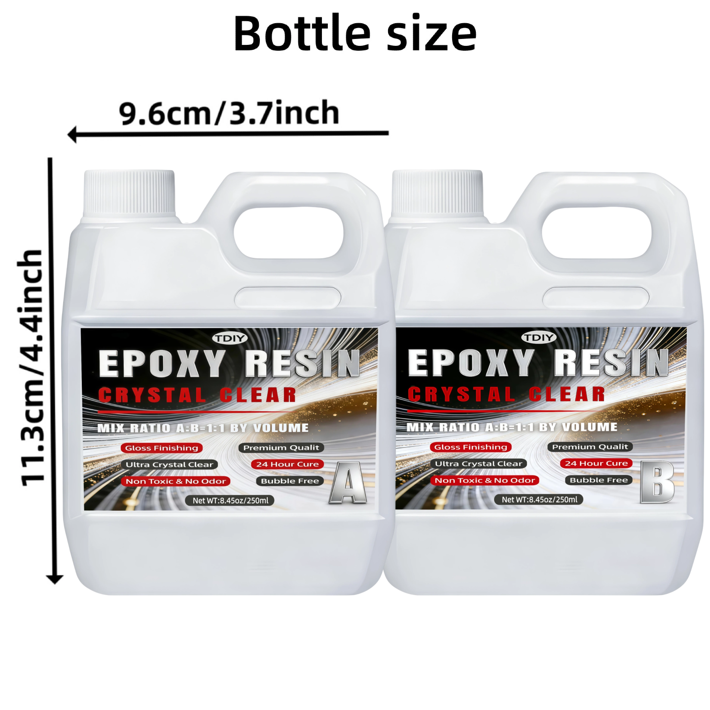 Zestaw żywicy epoksydowej 1:1  – Resin Art Kit For Beginners recenzja i cena