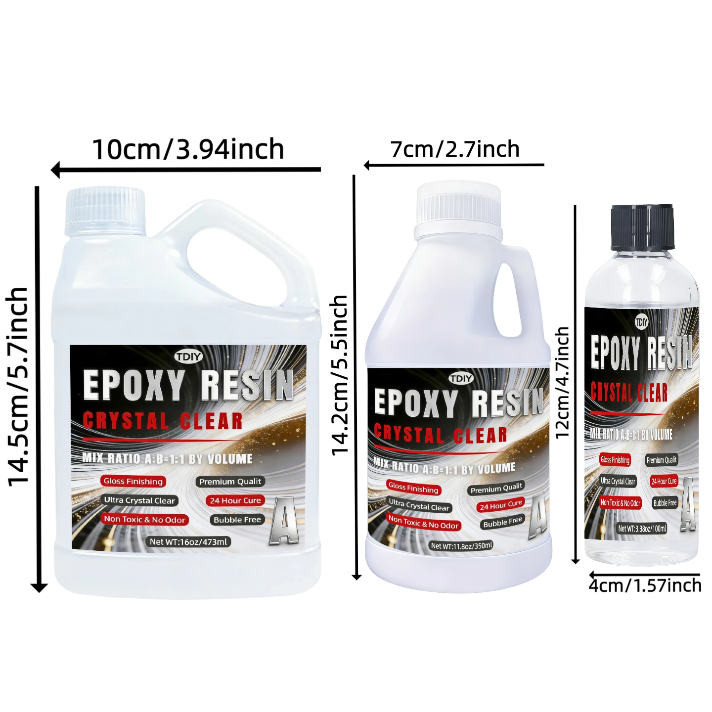 Zestaw żywicy epoksydowej 1:1  – Resin Art Kit For Beginners recenzja i cena