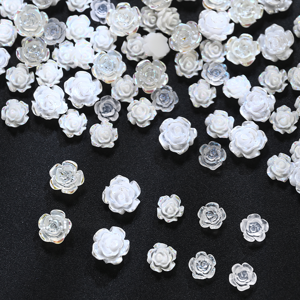 24 Sztuki Ozdób do Paznokci 3D – Resin Art Design For Wedding recenzja i cena